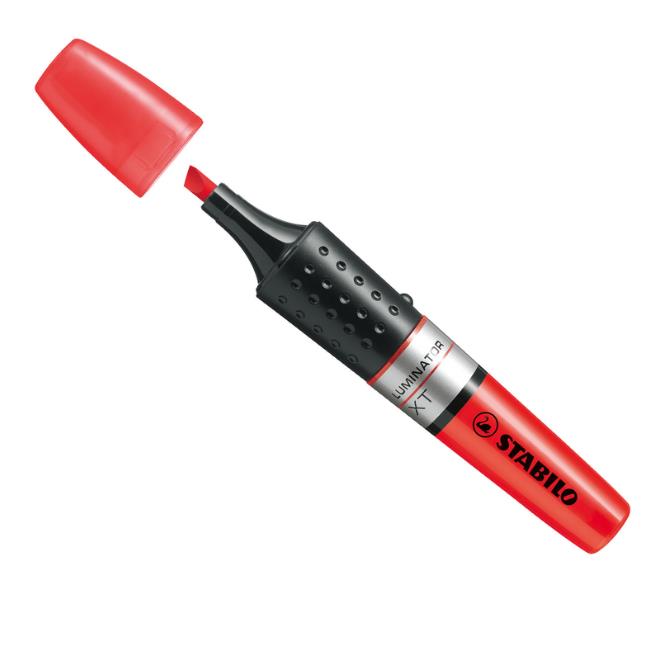 מדגש STABILO LUMINATOR אדום 