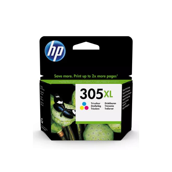 ראש דיו צבעוני מקורי HP 305XL