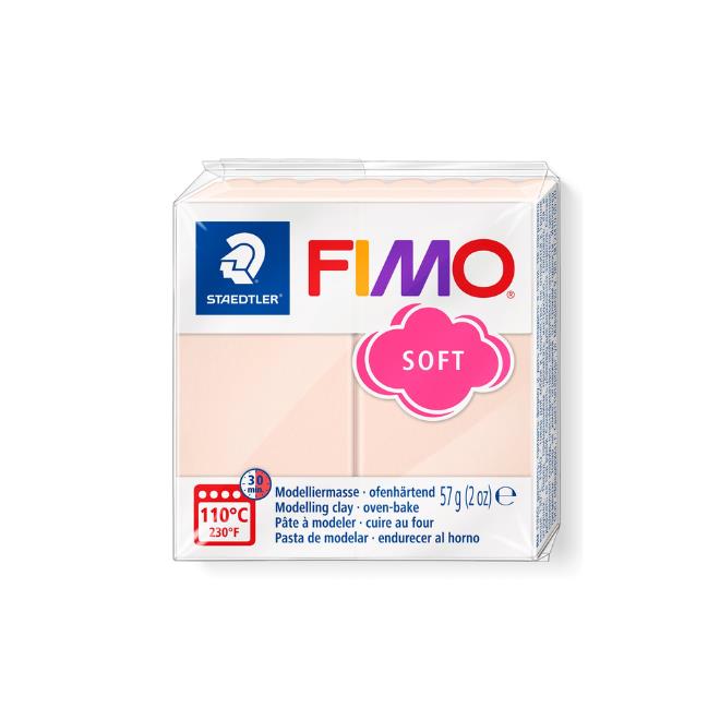 פימו סופט 43 FIMO - ורוד בהיר