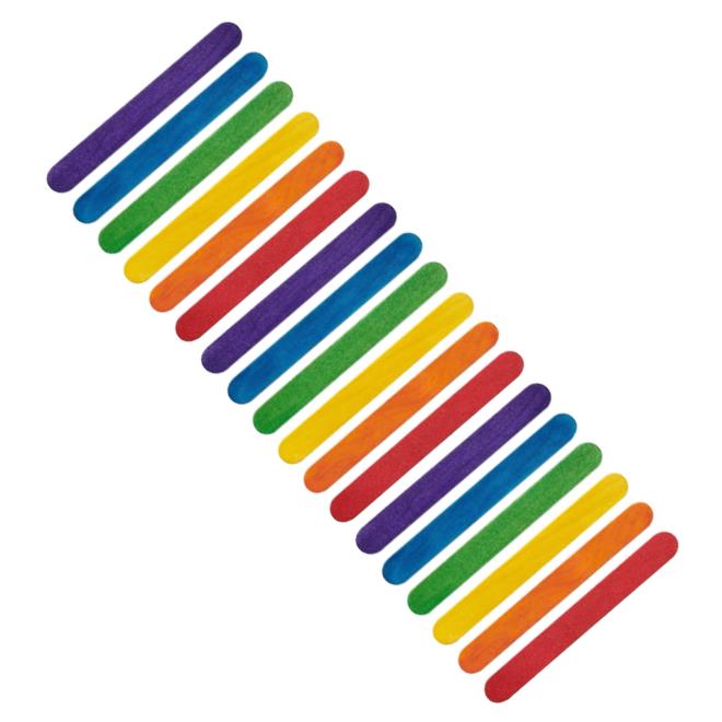 מקלות ארטיק צבעוניים 65 מ"מ 