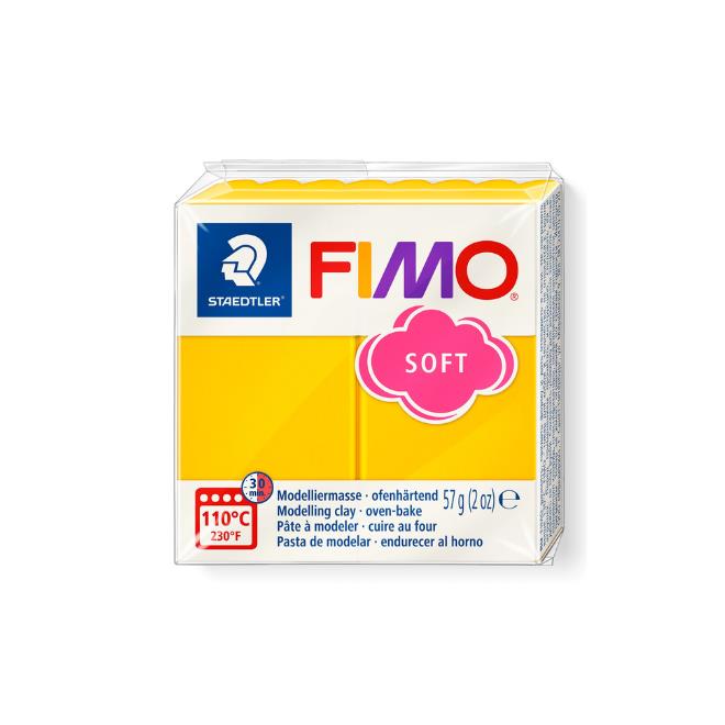 פימו סופט 16 FIMO - צהוב חמנית