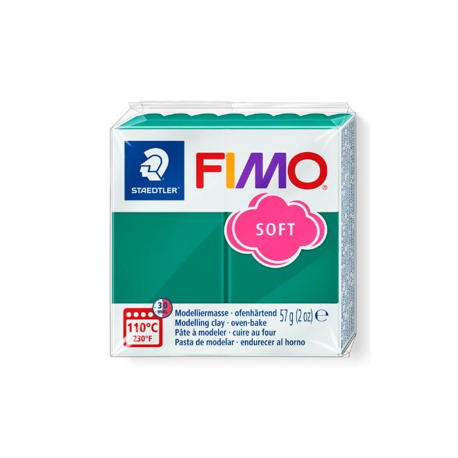 פימו סופט 56 FIMO - אמיראלד