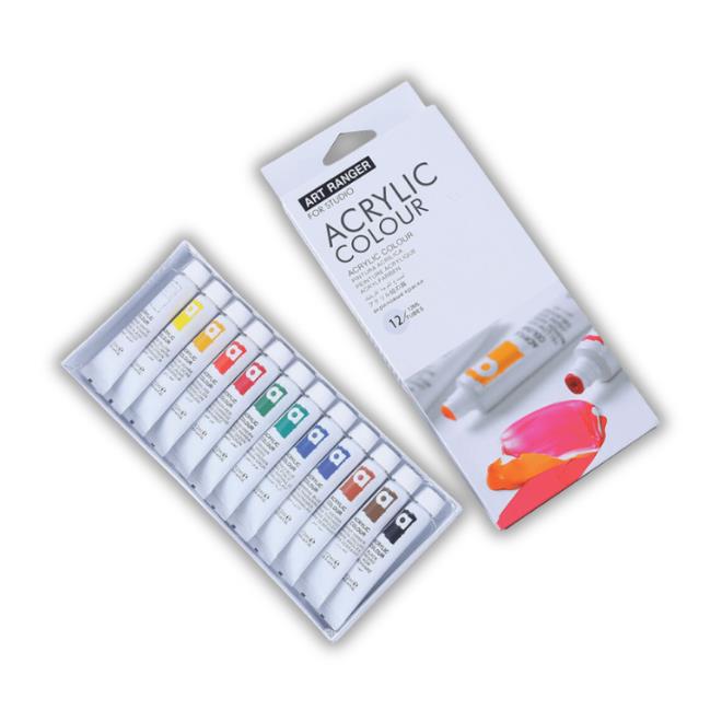 12 צבעי אקריליק ART RANGERS