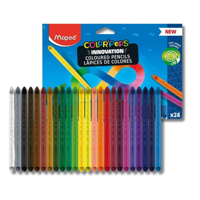 צבע עיפרון ללא חידוד אינפיניטי 1/24