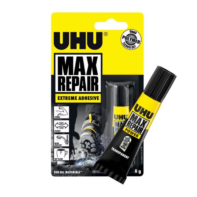 דבק UHU MAX REPAIR חזק במיוחד 