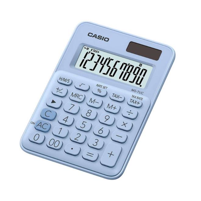 מחשבון שולחני בינוני CASIO MS-7UC-LB
