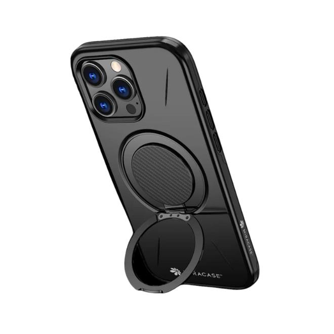 כיסוי ל-iPhone 16 Pro Max בצבע שחור דגם MIRAMAG מבית Miracase