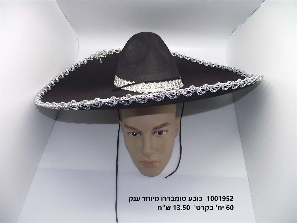 כובע סומבררו מיוחד (60)