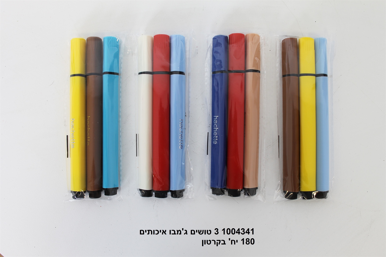 מארז 3 טושים ג’מבו איכותיים (קרטון סגור בלבד!!)