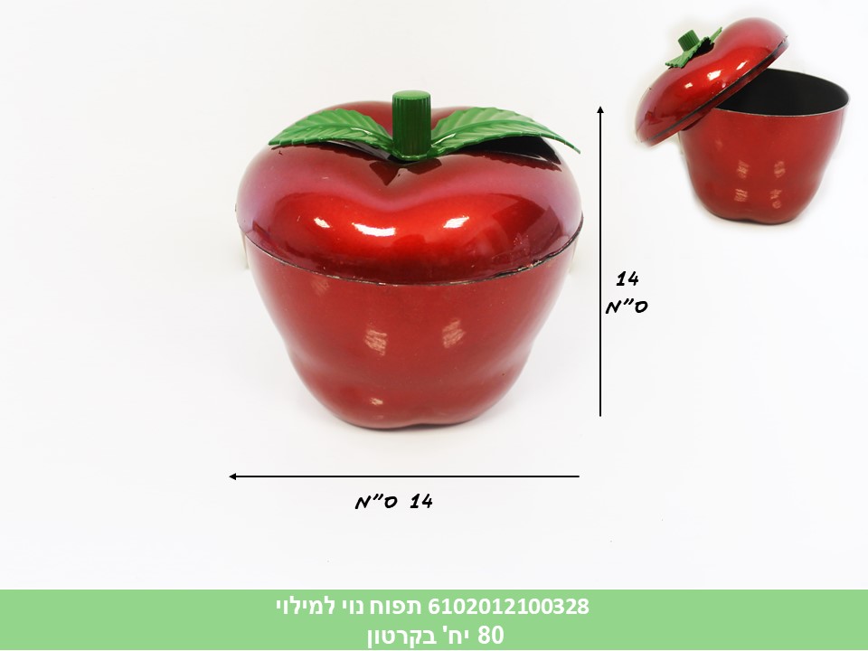 תפוח נוי למילוי (קרטון סגור בלבד!!)