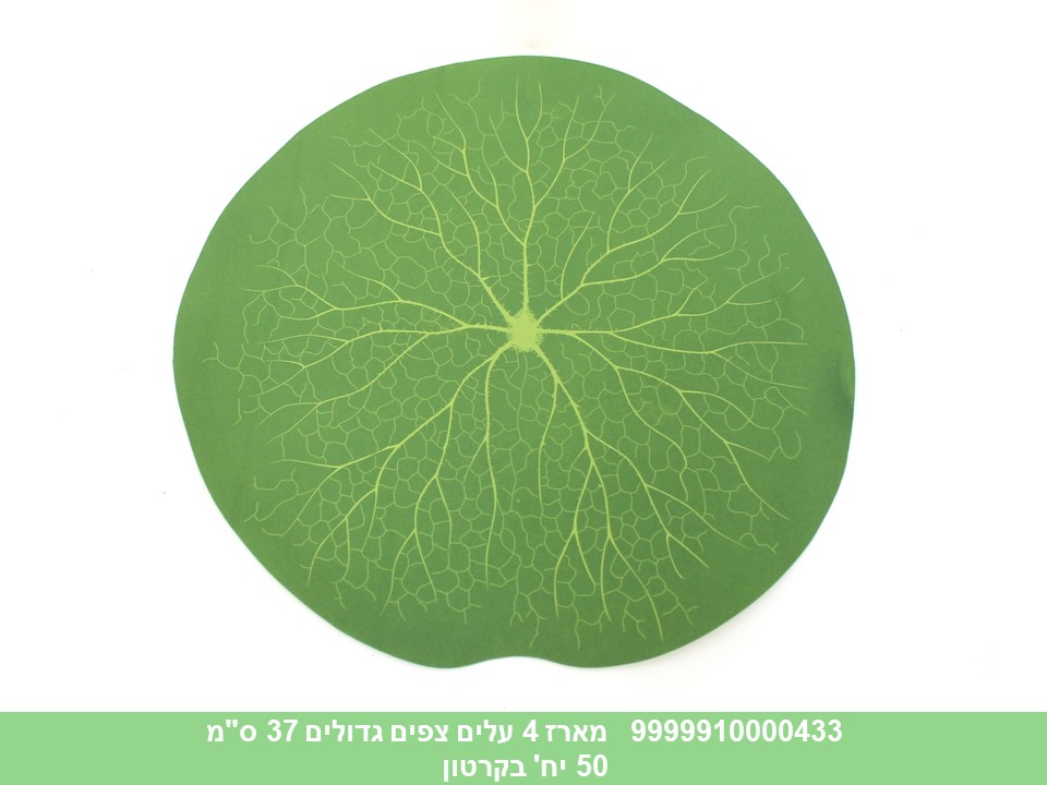 מארז 4 עלים צפים גדולים 37 ס"מ