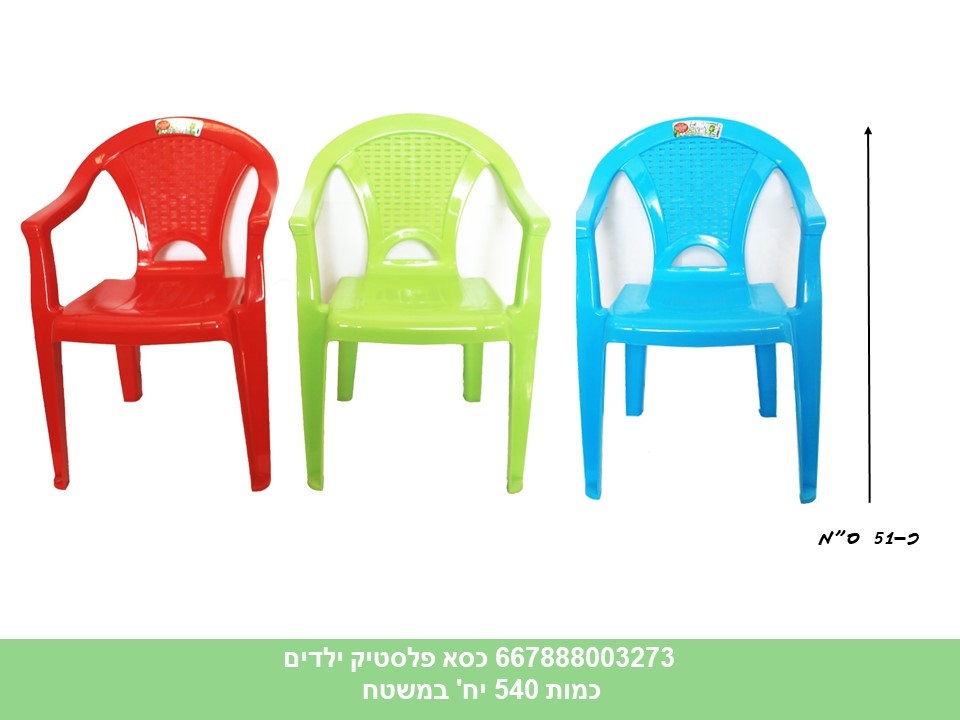כיסא פלסטיק ילדים