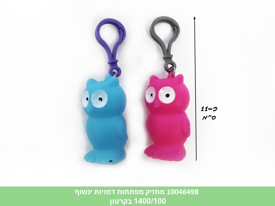מחזיק מפתחות דמויות ינשוף