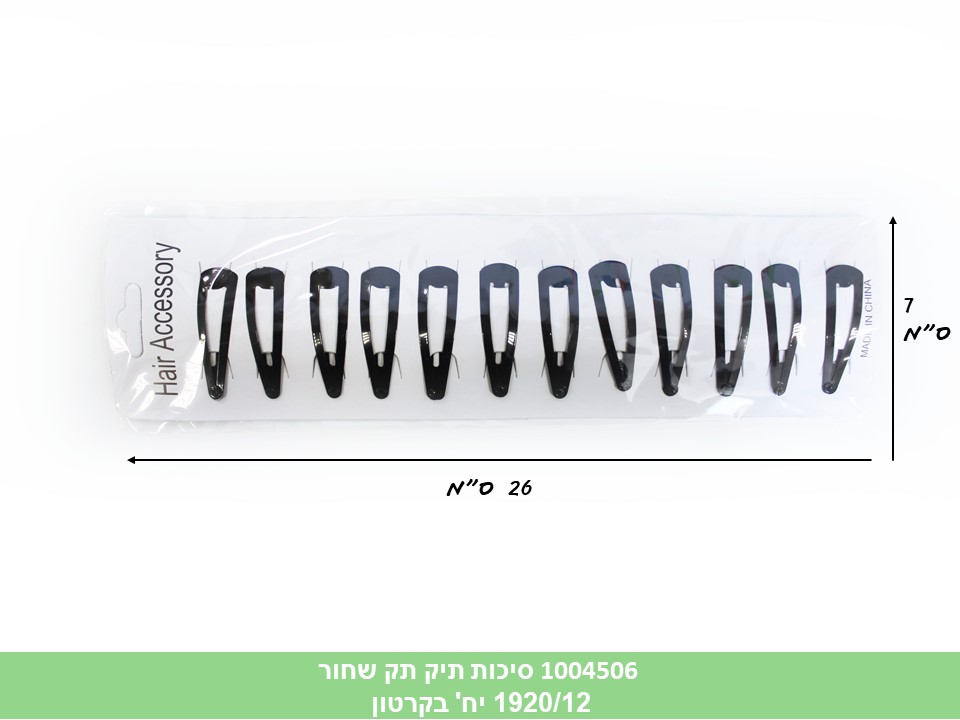 סיכות תיק תק שחור (1920/12)