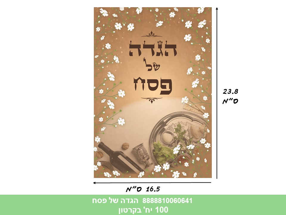 פ. הגדה של פסח (SHAY POP ART) מהודרת לקריאה (500/50)