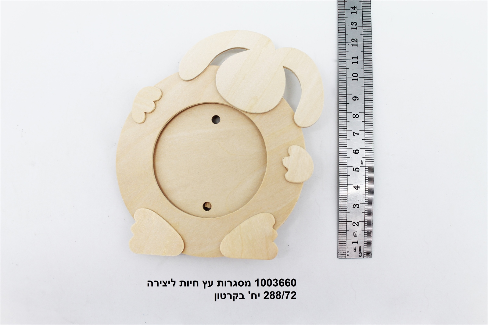 מסגרות עץ חיות ליצירה