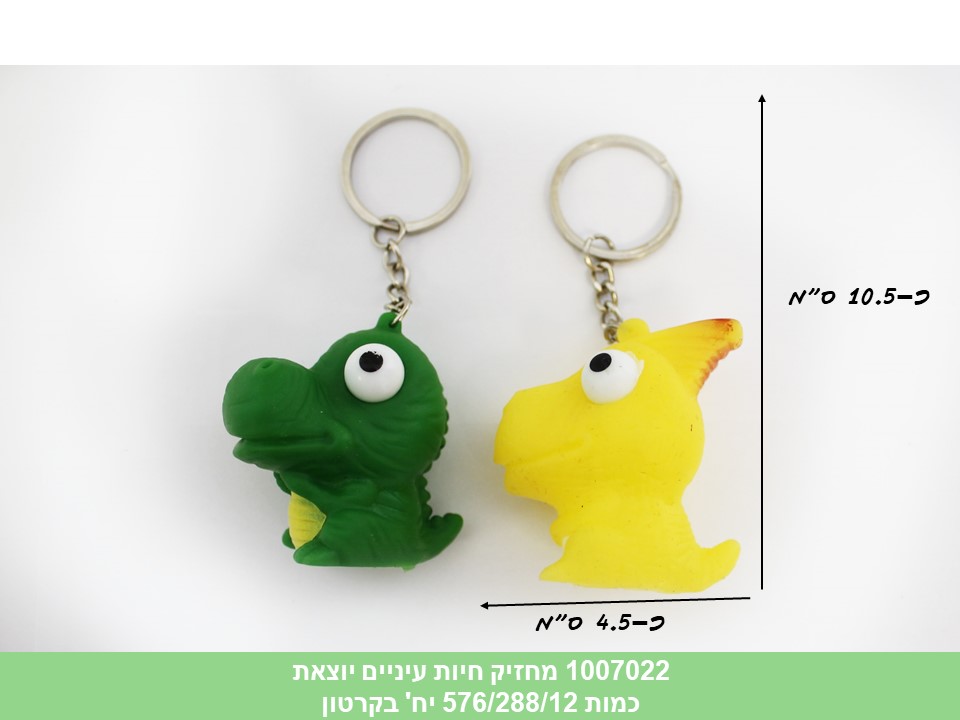 מחזיק מפתחות חיות עיניים יוצאות (576/288/12)