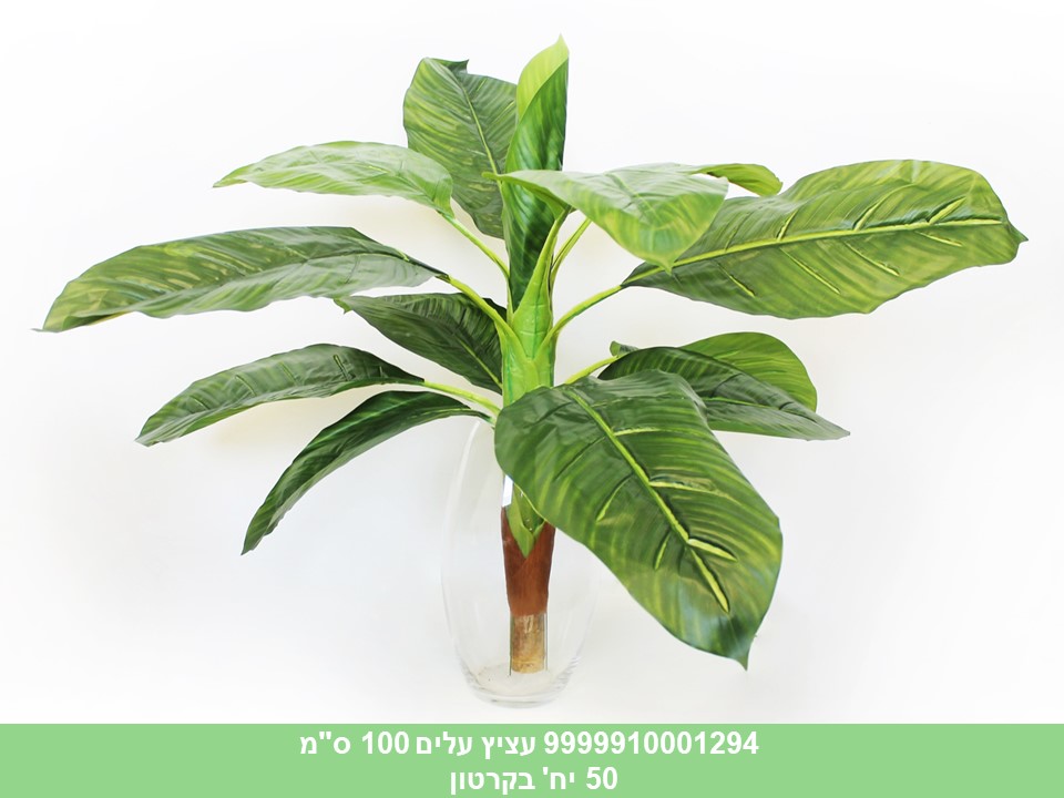 עציץ עלים 100 ס"מ