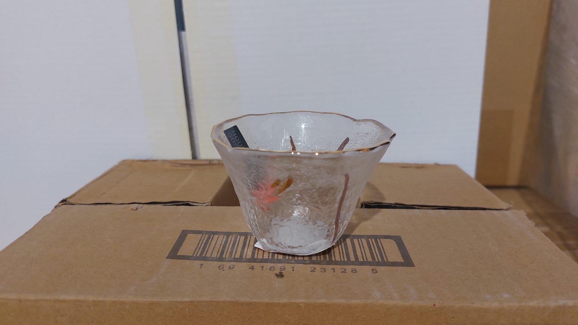 ז. כוס גלידה מעוצבת קטנה זכוכית 50 מ"ל (קרטון סגור בלבד!!) (72)