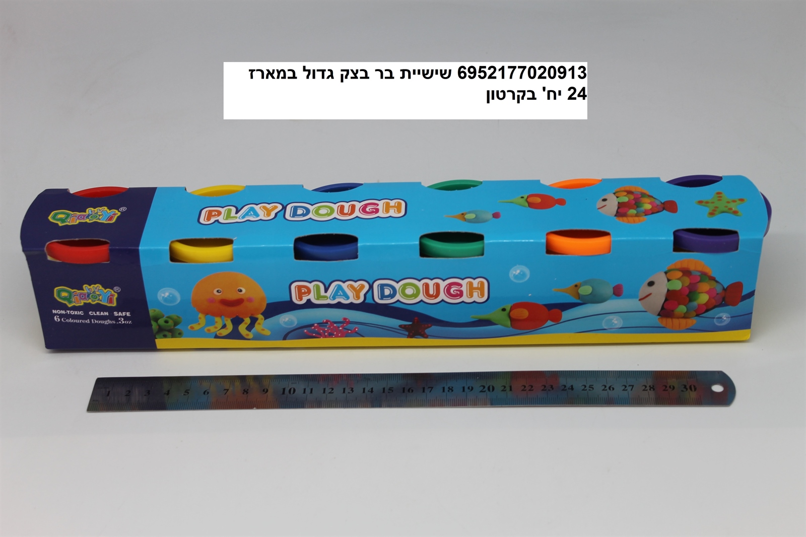 שישיית בר בצק גדול במארז