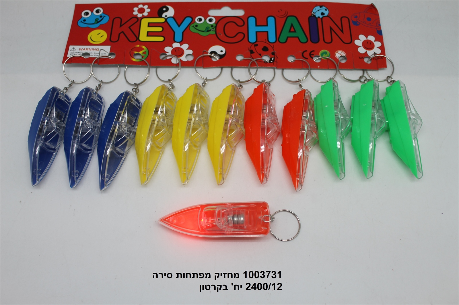 מחזיק מפתחות סירה