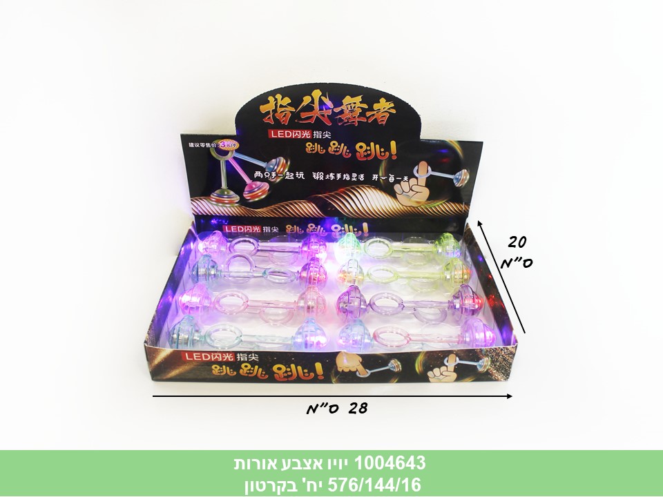 יויו אצבע אורות