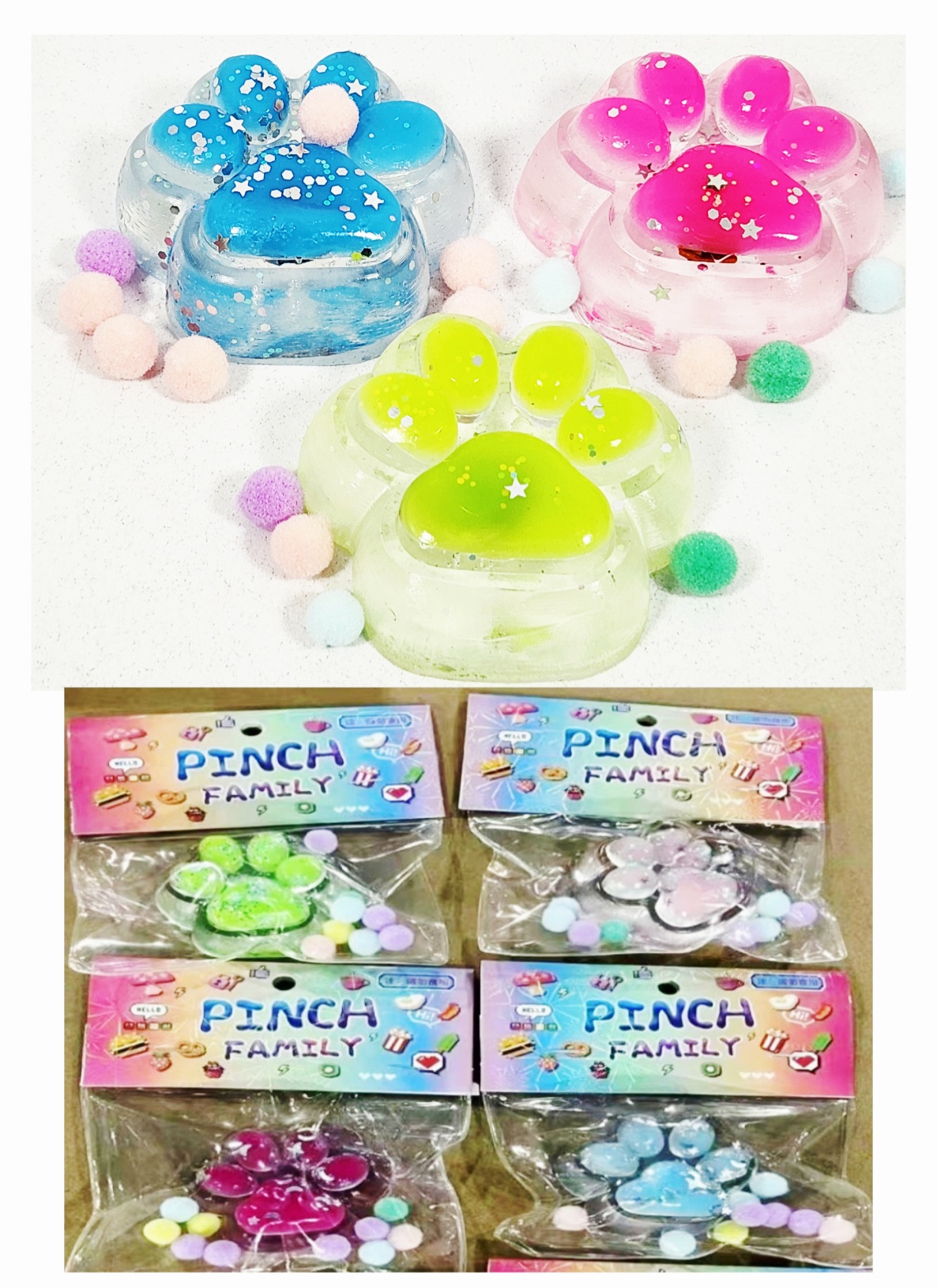 !!סקוויזי נמעכים בצורת כף רגל מבצע חדש8352/384/1-16