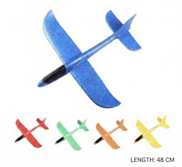 מטוס קלקר (48ס"מ) צבעים גדול8646/160