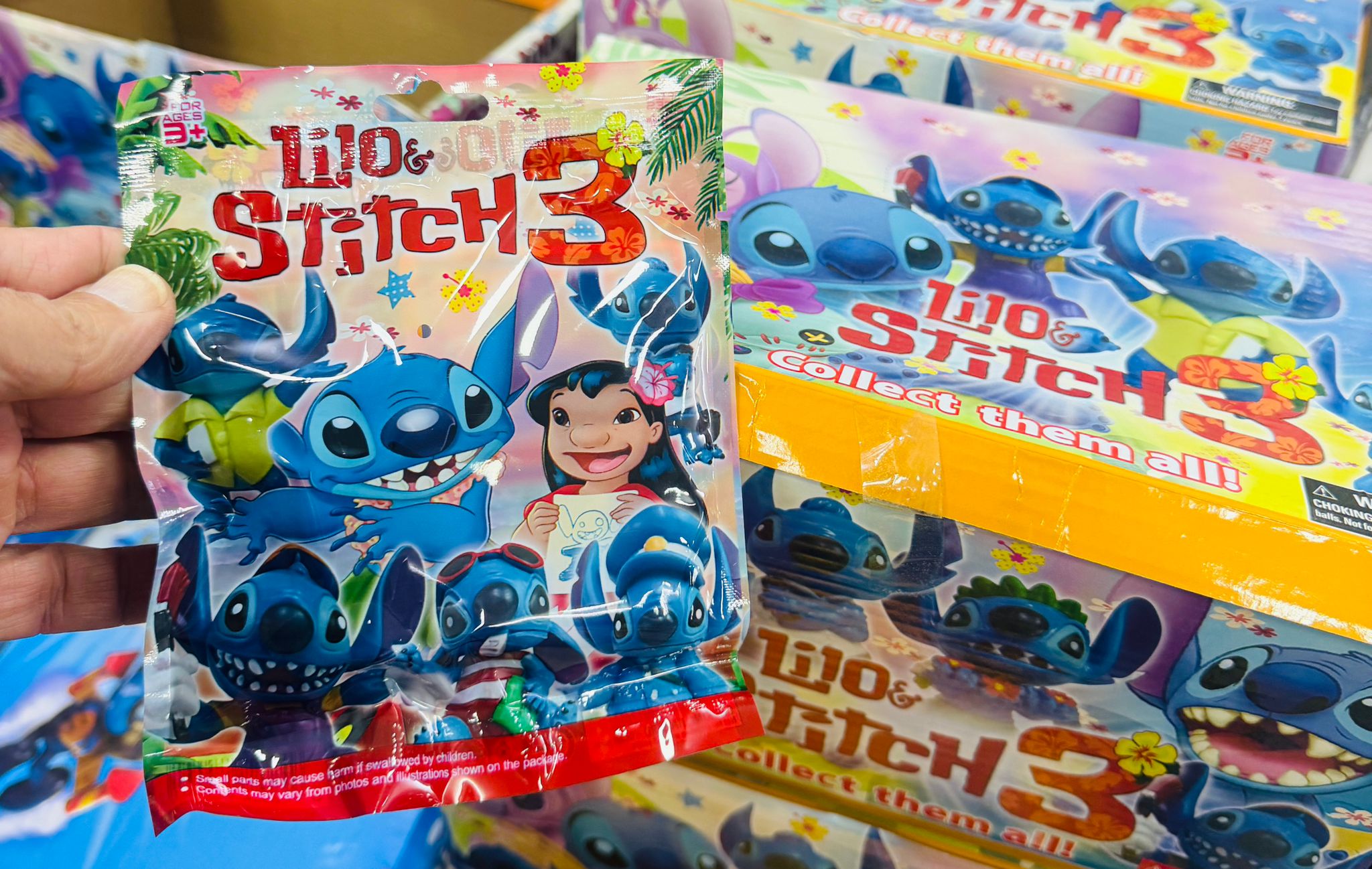 קלפים עם בובה ממותג עכבר שקית דיספליי9103/1-24