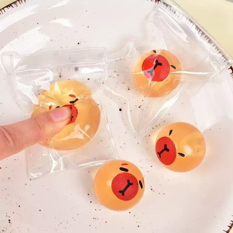 סקוויזי כדורים שקופים פרצופים3040/2000/1-100