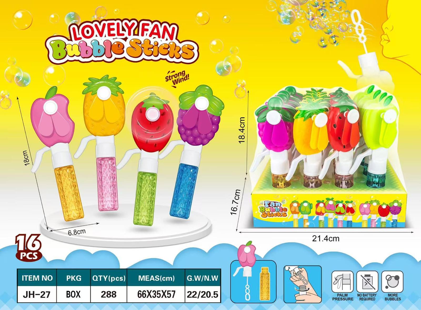 בועות סבון מאוורר פירות0216A/288/1-16