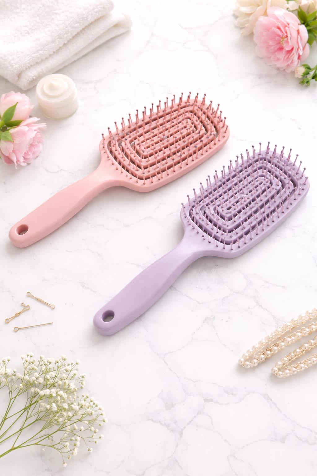 לבית מברשת שיער מלבן קמור2945B/240