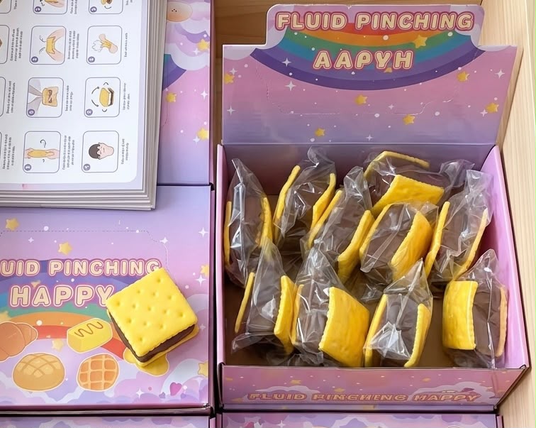 סקוויזי נידו עוגיות עם פרצופים חדש3381/288/1-12