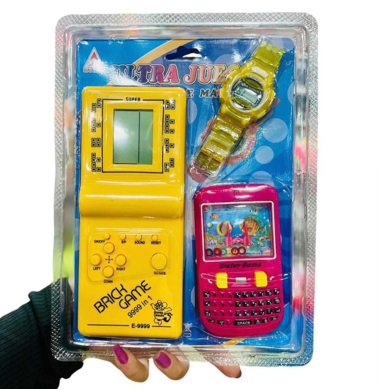 משחק טטריס+שעון+משחק # מים בועה3009/120