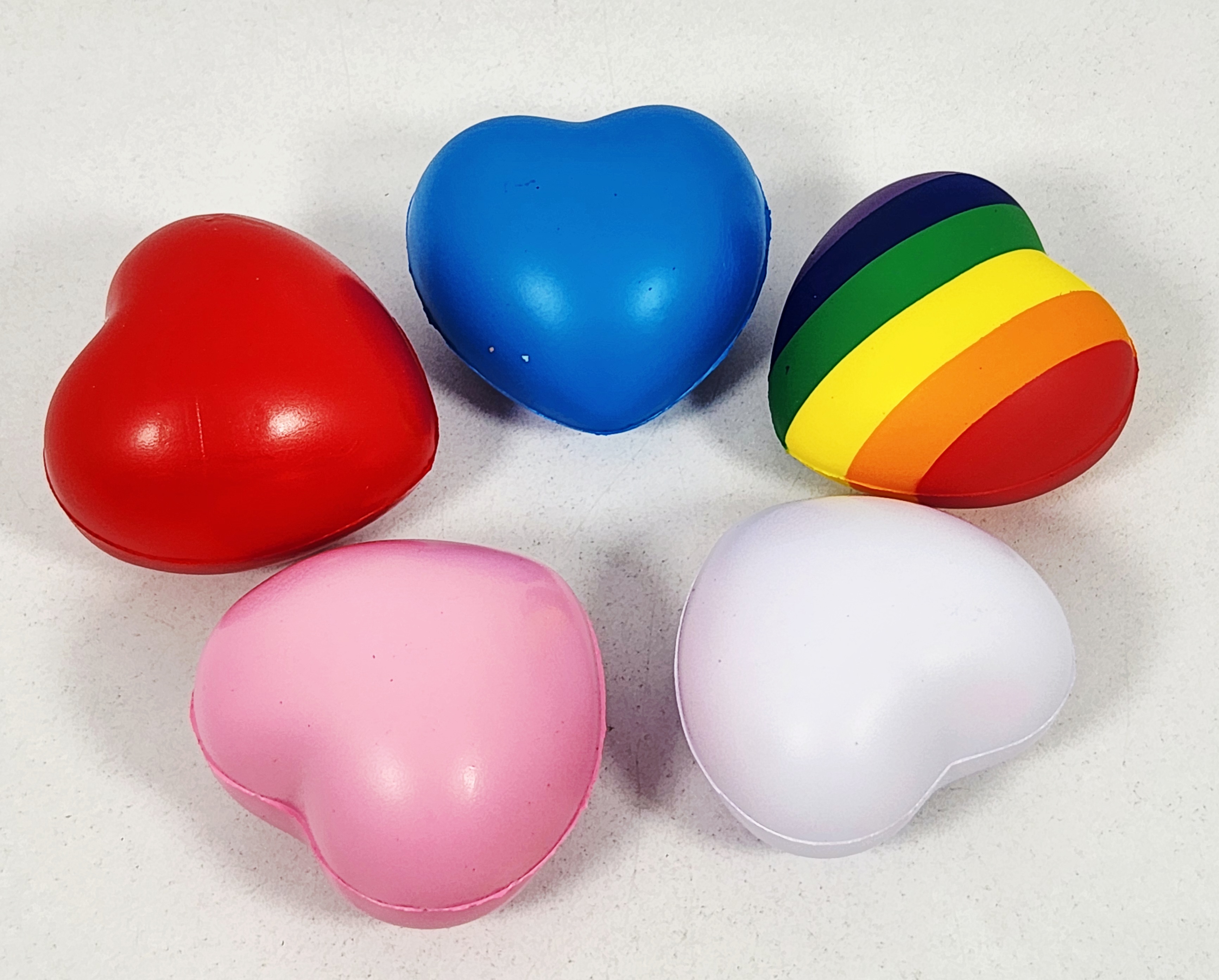 כדור ספוג בצורת לבבות9352/720/1-12