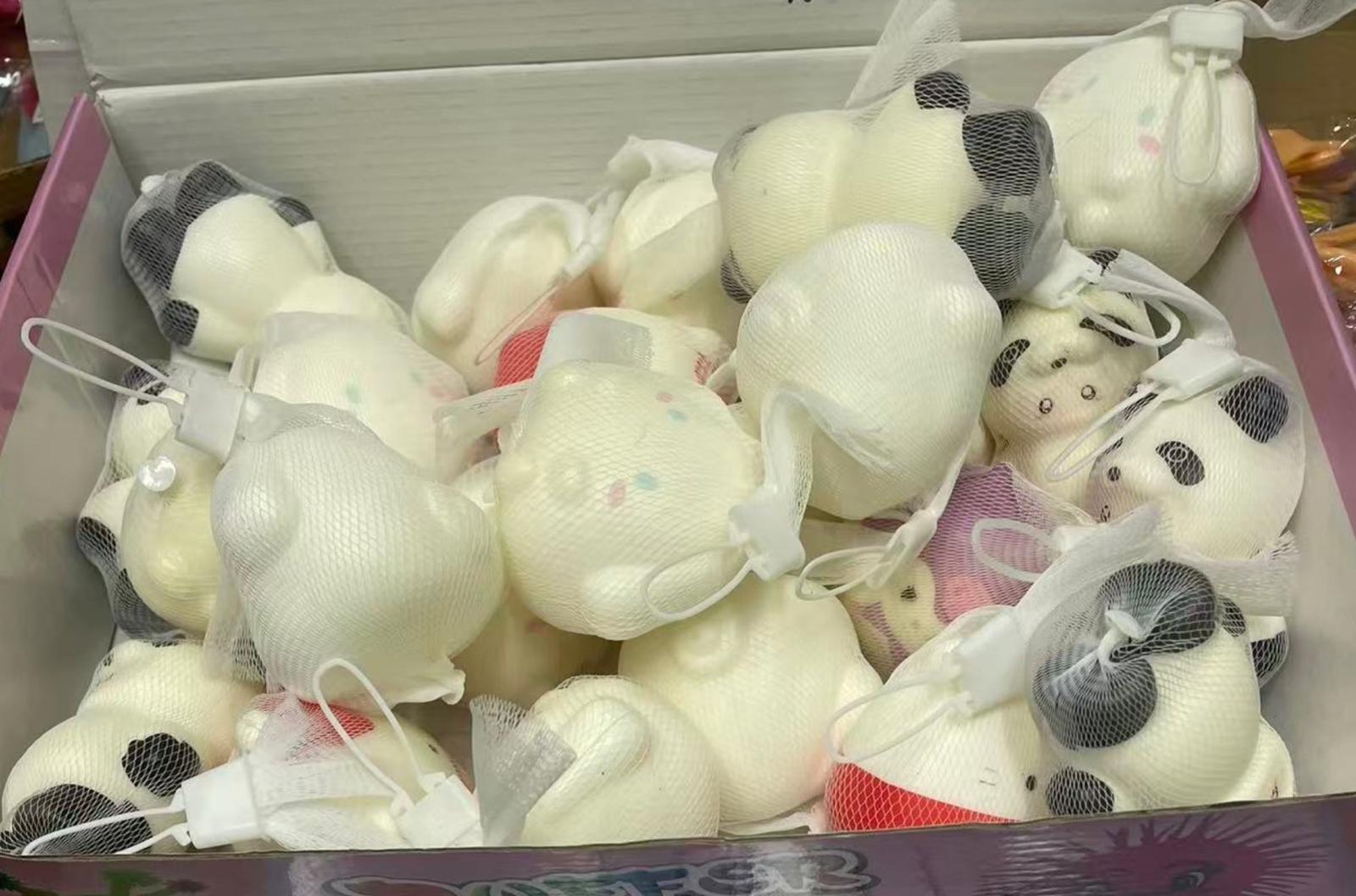 סקווישי דגם דב פנדה ברשת חדש3196/1-30