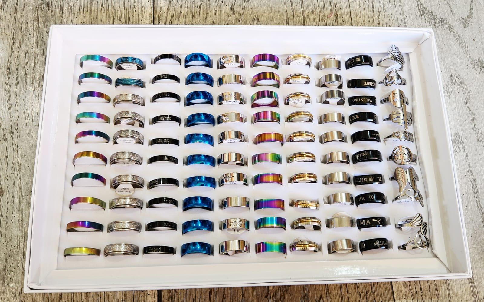 !!!אקססוריז טבעות מתכת דיספליי3356/1-100