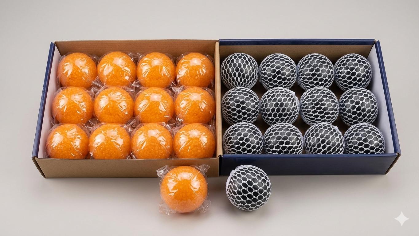 סקוויזי אורביז/ענבים גדול מיקס דוגמאות3287/288/1-12