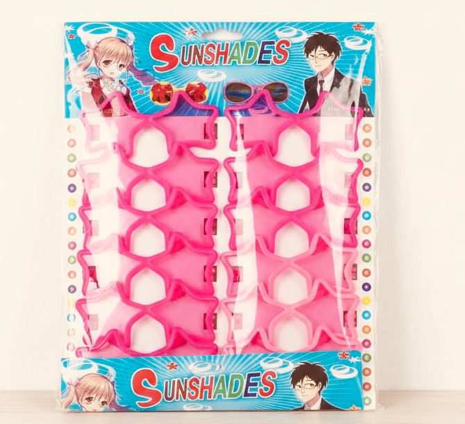 יומולדת משקפי מסיבות דגם כוכב8079A/1-12