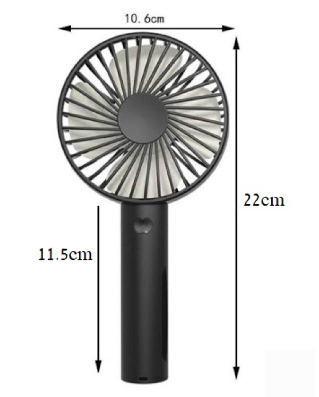 מאוורר נטען USB בקופסא חדש3252/100