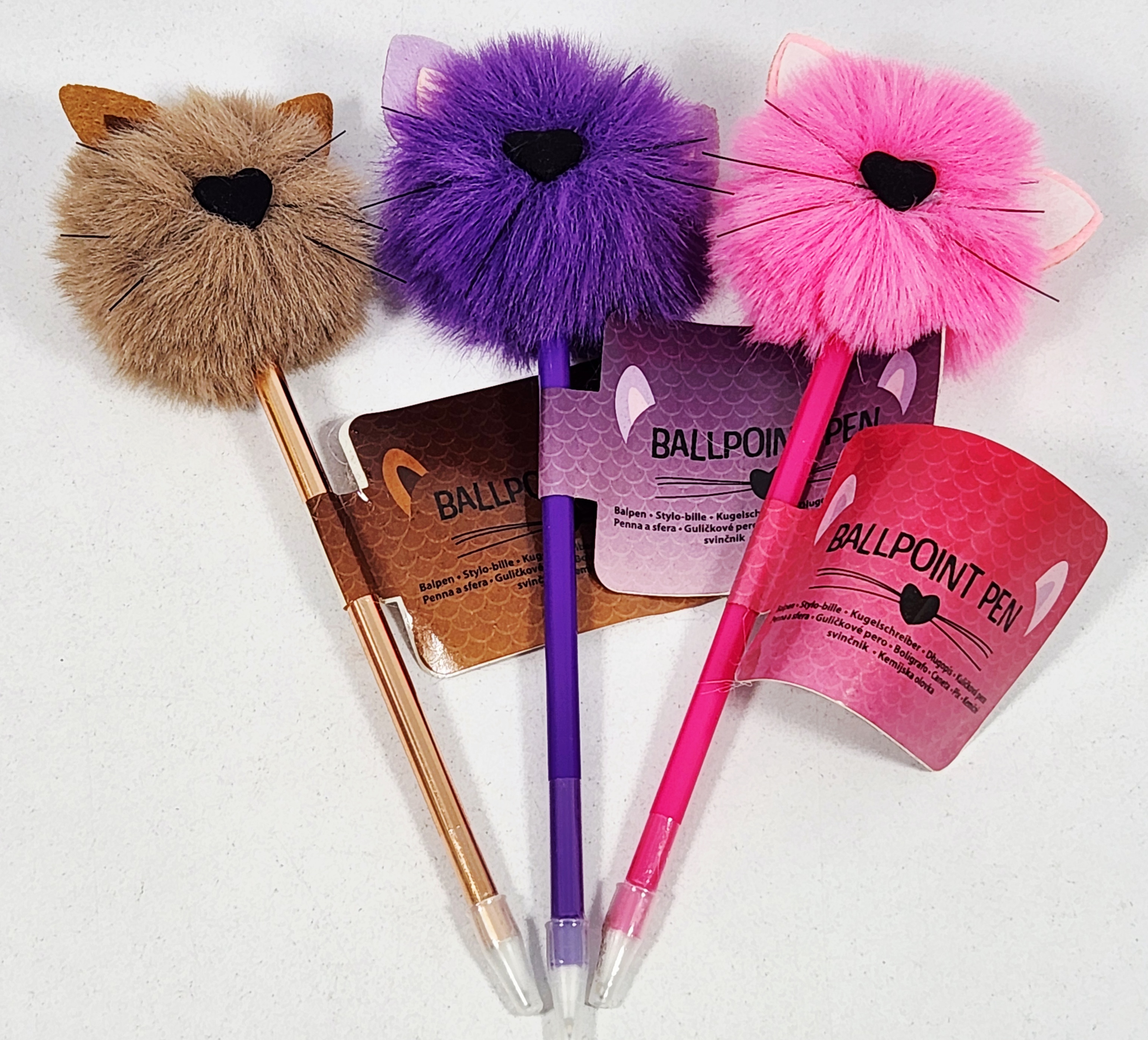 $עט פונפון חיות חדש2770/288