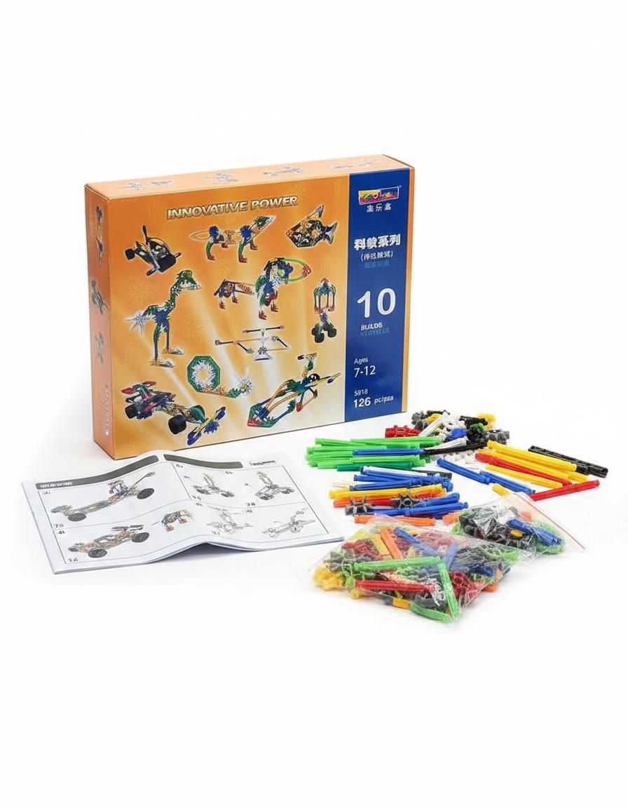 לגו בלוקס (126 חלקים) פלסטיק קופסא גדול2426/60