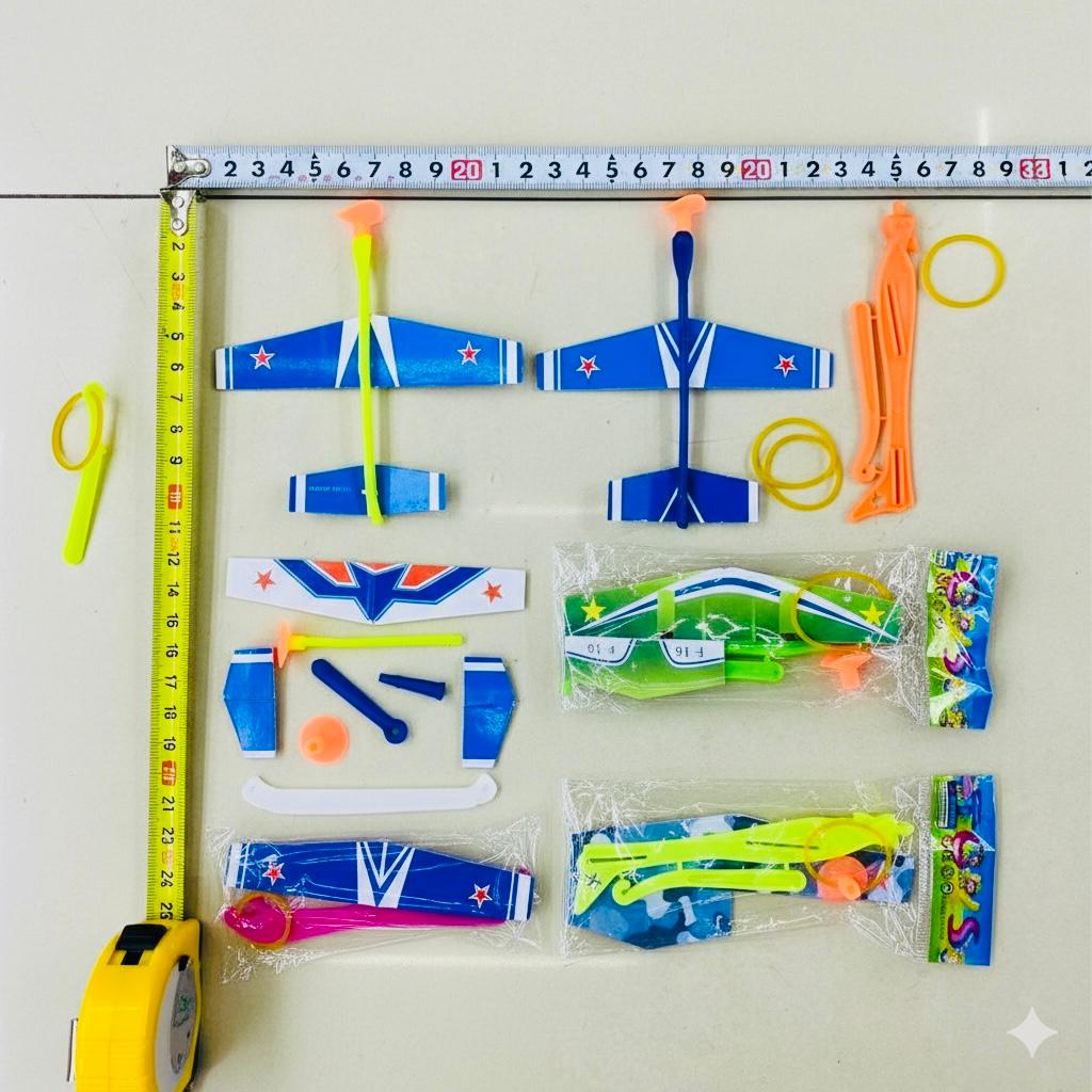 מטוס פלסטיק עם גומי2105/5000/1-60