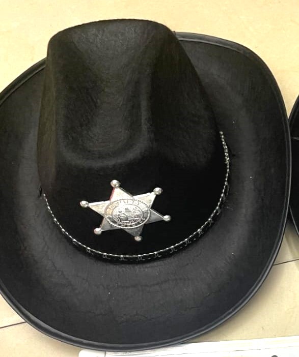 כובע שריף שחור מבוגרים9569B/120