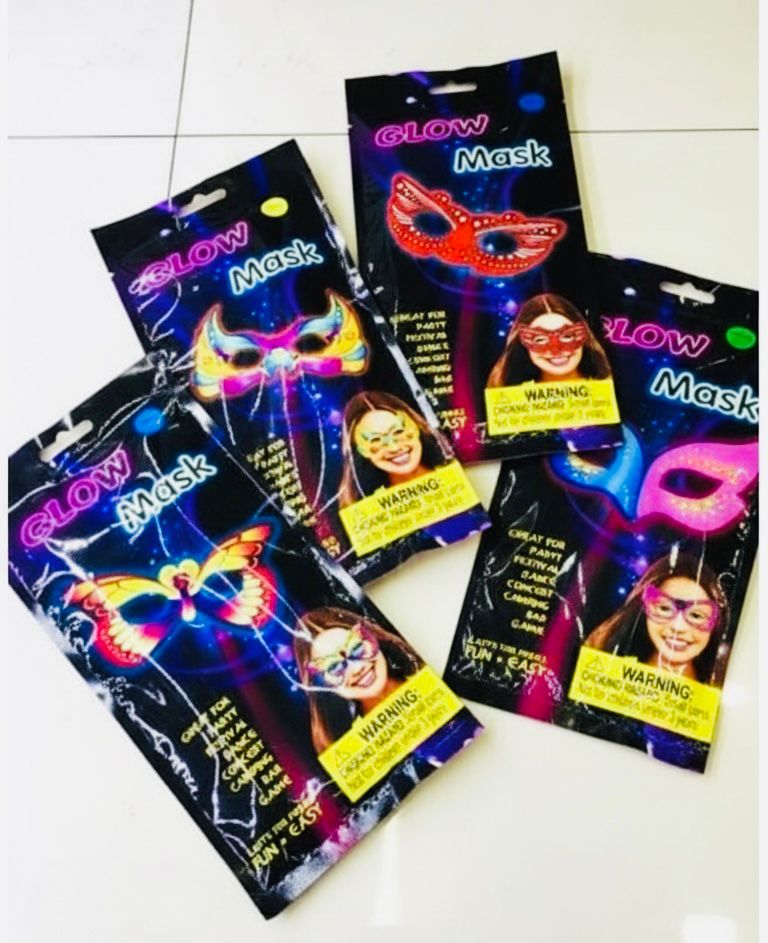 אורות מסיכה# &amp;סטיק לייט לנשף4823/5748/1-12