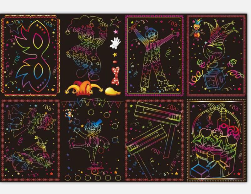 יצירה גירוד # דגם פורים2483P/400/1-50