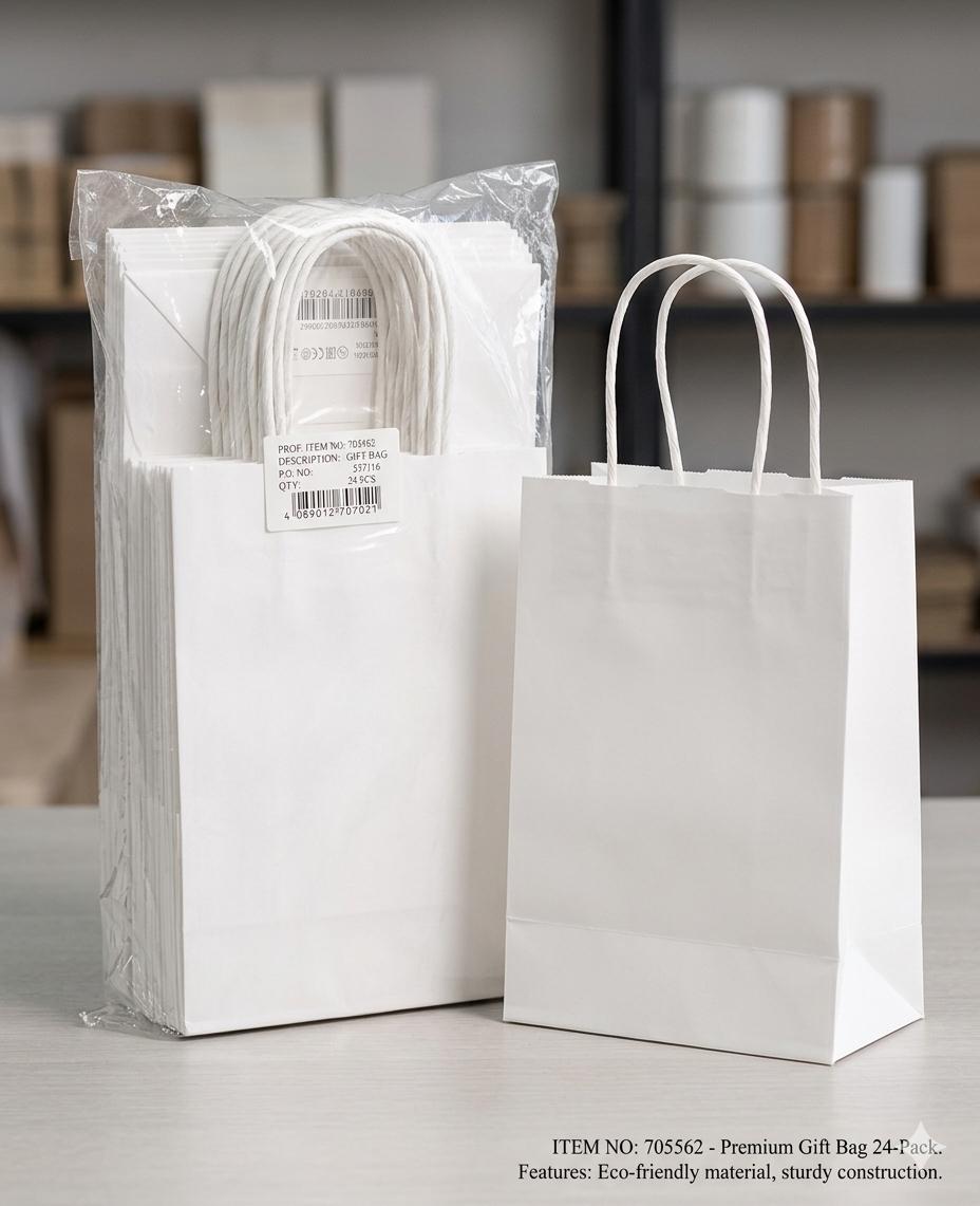 !!!שקיות צבע לבן (14*20) בלבד חדש3330/1200/1-20