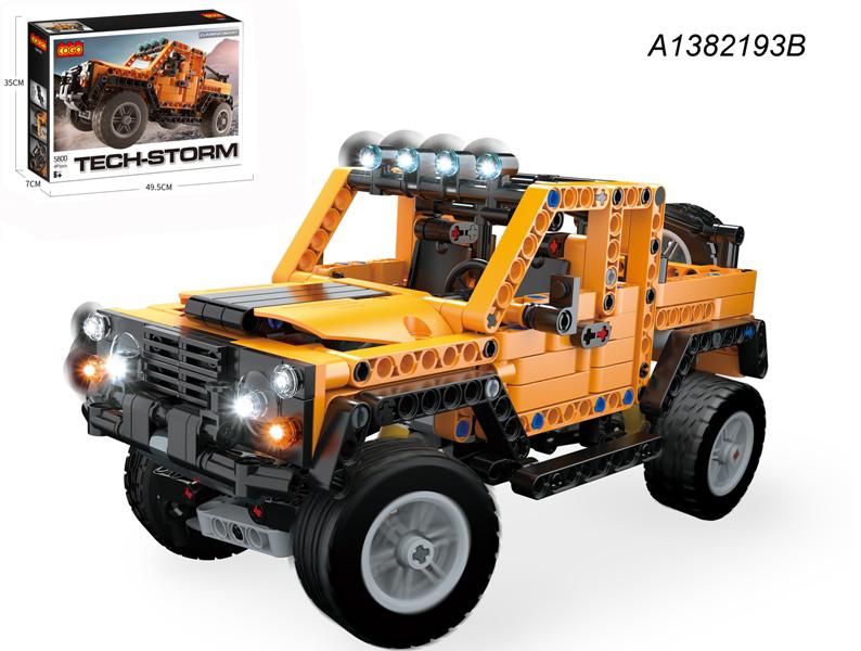 לגו קוגו (491חל)ג'יפ צהוב5800/12/6