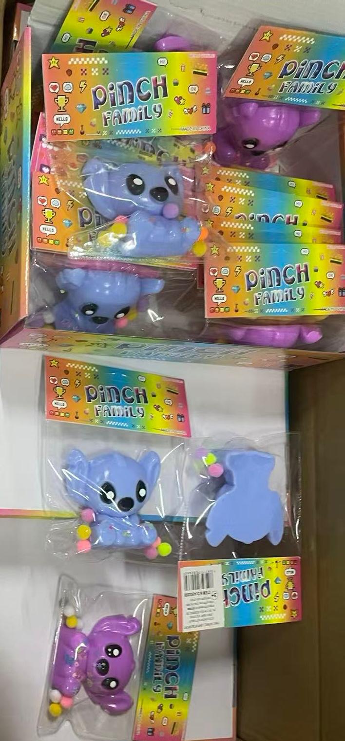 סקוויזי דגם עכבר כחול/ורוד חדש0266/384/1-16