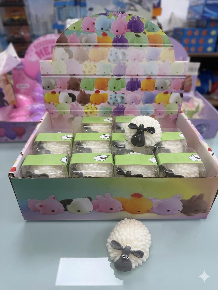 סקוויזי מושימושי כבשה בקופסא מיקס3343A/288/1-24